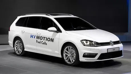 Volkswagen intră în jocul hidrogenului cu Golf HyMotion şi Passat HyMotion