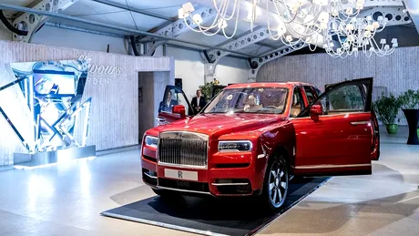 Primul Rolls-Royce Cullinan livrat în România va costa peste 315.000 de euro