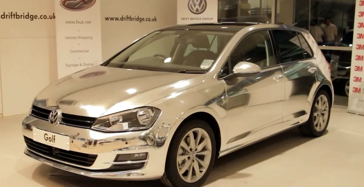 Golf 7 cromat: de la plictisitor la strălucitor. VIDEO