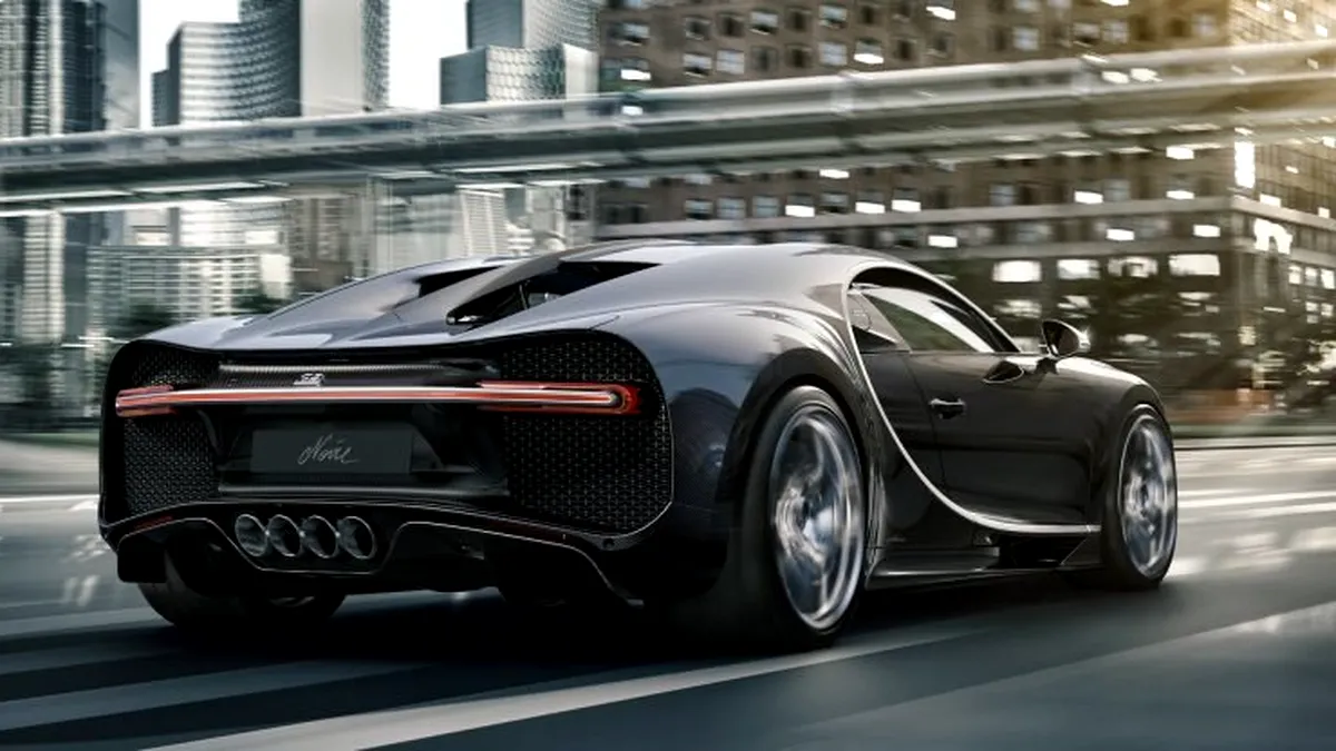 Versiuni noi pentru Bugatti Chiron - Noire Sportive și Noire Elegance