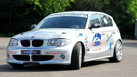 BMWSeria 1 - peste 300 km/h cu GPL