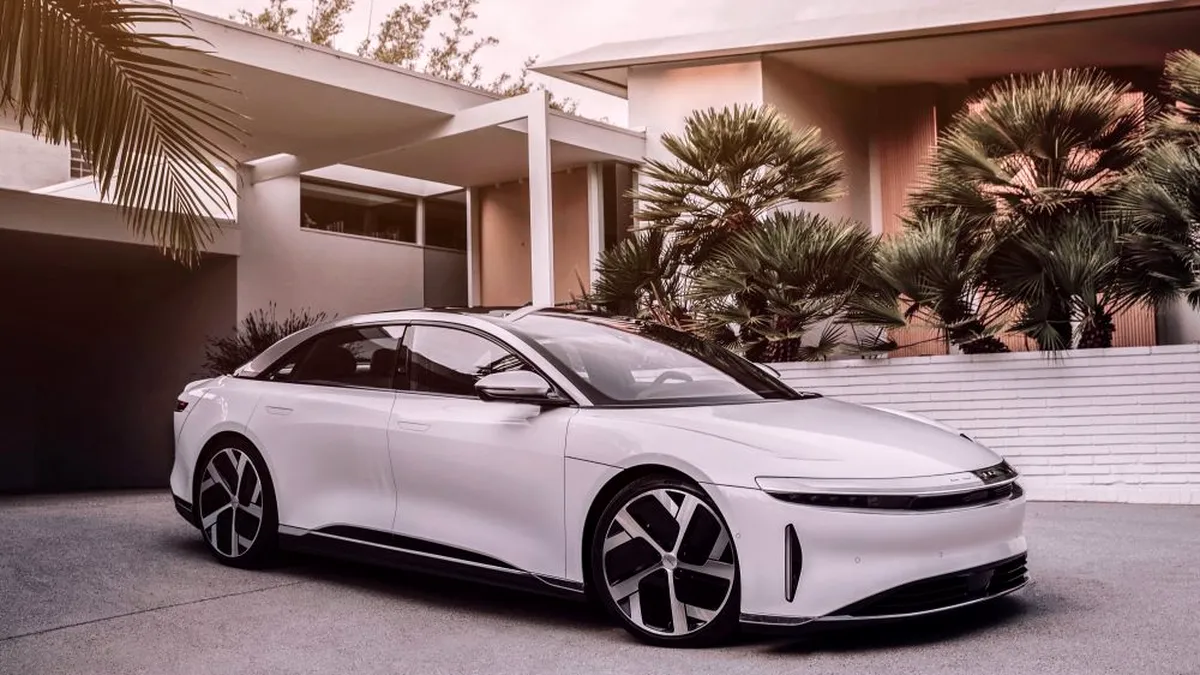 Lucid Motors își face intrarea pe piața europeană