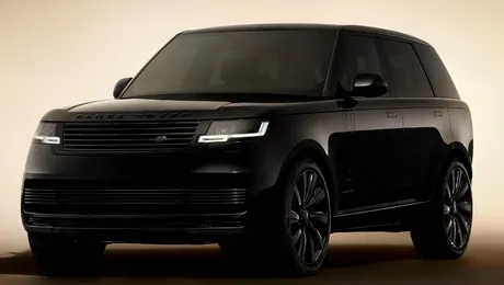 Range Rover SV Black de la Țiriac Auto. SUV-ul de 615 CP mizează pe lux și performanță