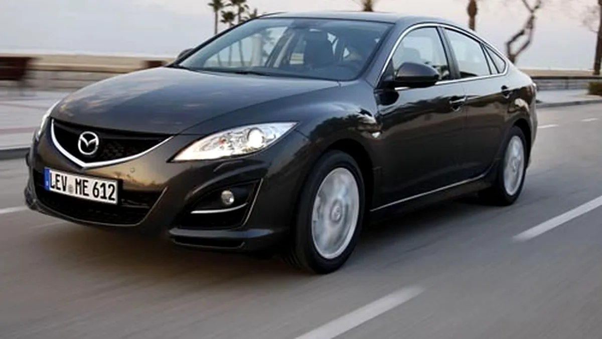 Noua Mazda6 facelift - test in Spania