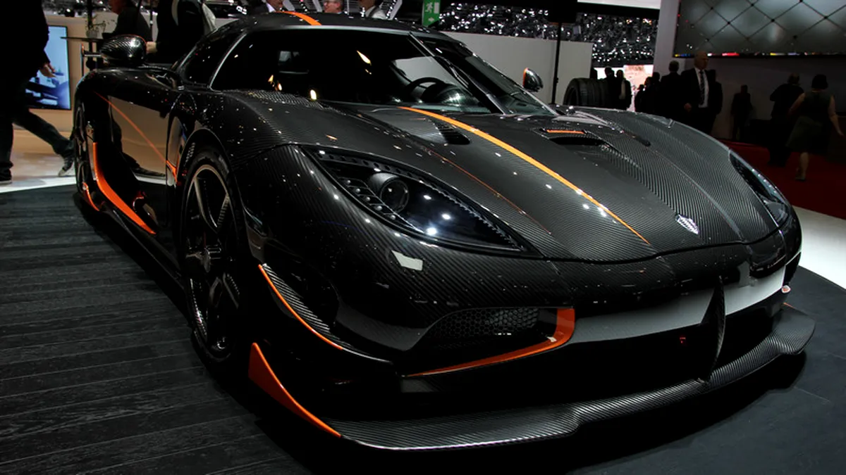 Koenigsegg Agera RS a venit în îmbrăcăminte transparentă la Geneva