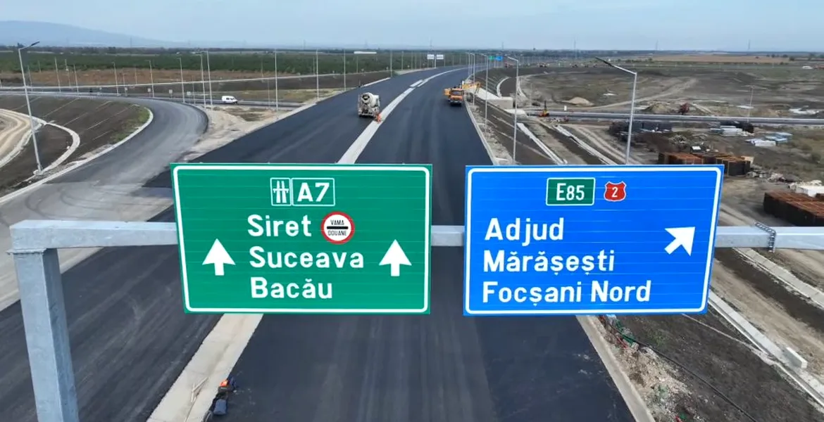 Când se va circula pe Autostrada Pașcani-Suceava?