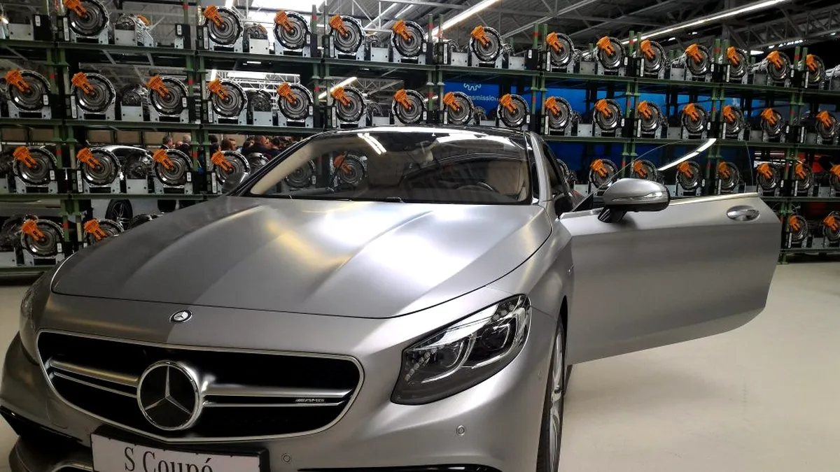 Cum se fabrică cele mai moderne cutii de viteze Mercedes în România - VIDEO