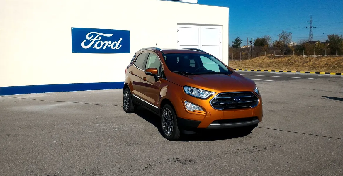 Ford Ecosport va aduce 2 miliarde de euro la Craiova. Cât la sută din componente provin din România