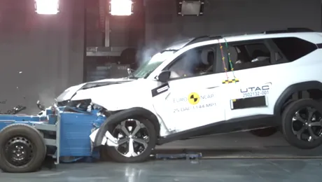 Mașinile cu cel mai slab scor la testele de siguranță din 2024 și 2025. Dacia este printre ele