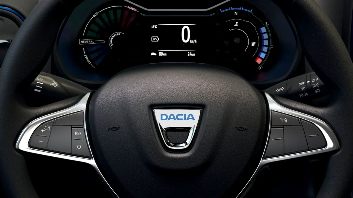Proprietarul unei Dacia electrice își vinde mașina pe OLX. Cât costă Dacia Spring cu 0 km, ce ”se poate ridica oricând!”