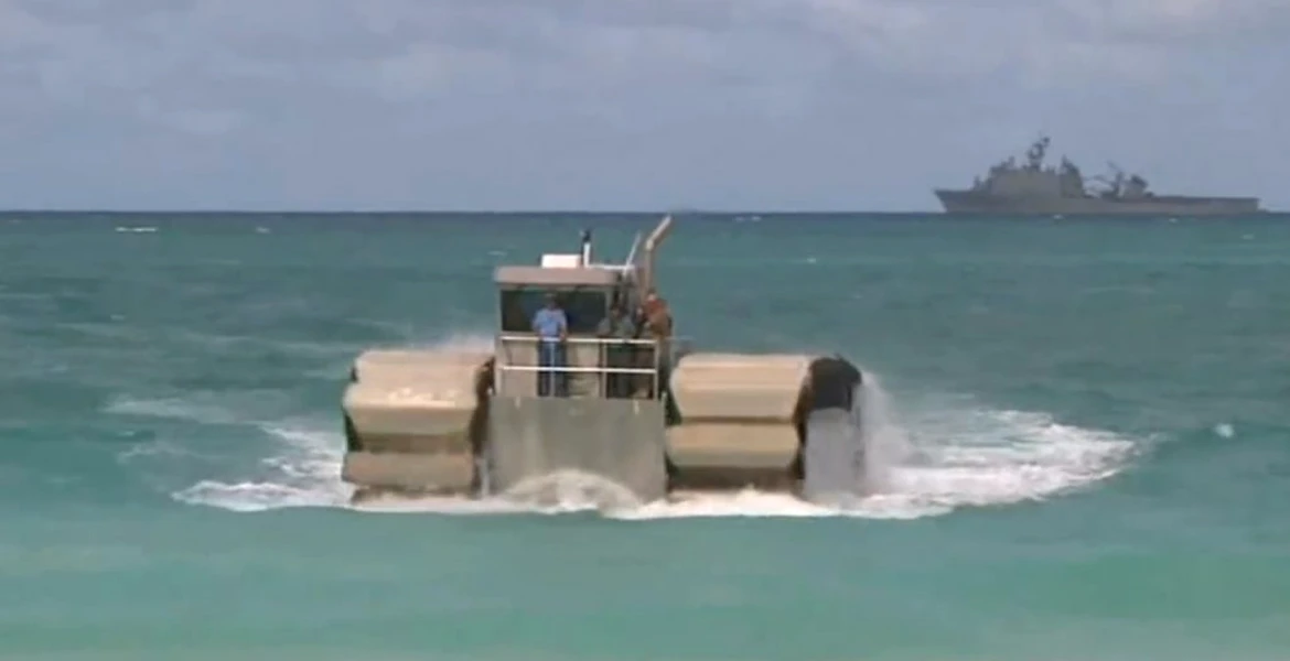 UHAC, noua jucărie-monstru testată de Forţele Navale ale SUA. VIDEO