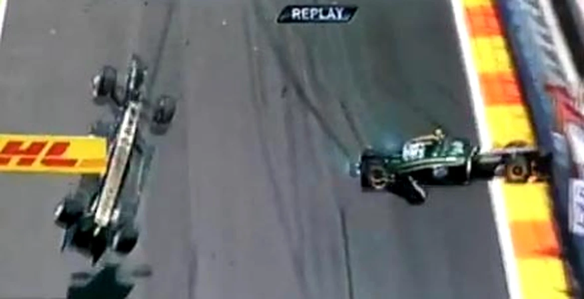 Accidentul lui Mark Webber la MP Valencia