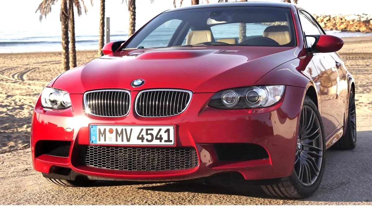 BMW M3 - primul test