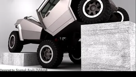 Posibil viitor pentru Unimog: Mercedes Hexawheel Concept