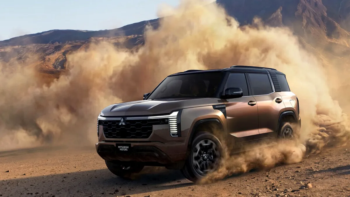 Cum arată noul Mitsubishi Pajero, marele rival Land Cruiser. Are motor diesel și va fi vândut în 100 de țări