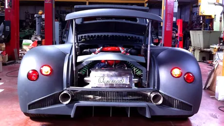 VIDEO: Fiat 500 cu motor de Lamborghini şi 580 CP