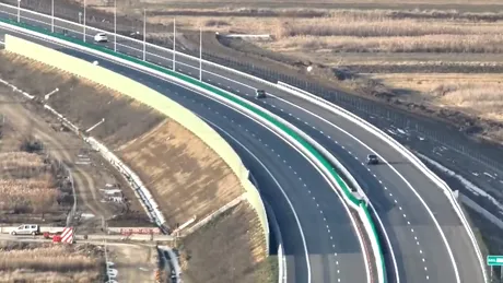 Cum se circulă pe primul tronson din autostrada Pitești-Sibiu. A fost inaugurat cu aproape un an mai devreme | VIDEO