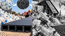În 2021, China a construit primul drum din plastic din 6.000 de sticle de lapte. Cum au devenit deșeurile materiale pentru pavaj