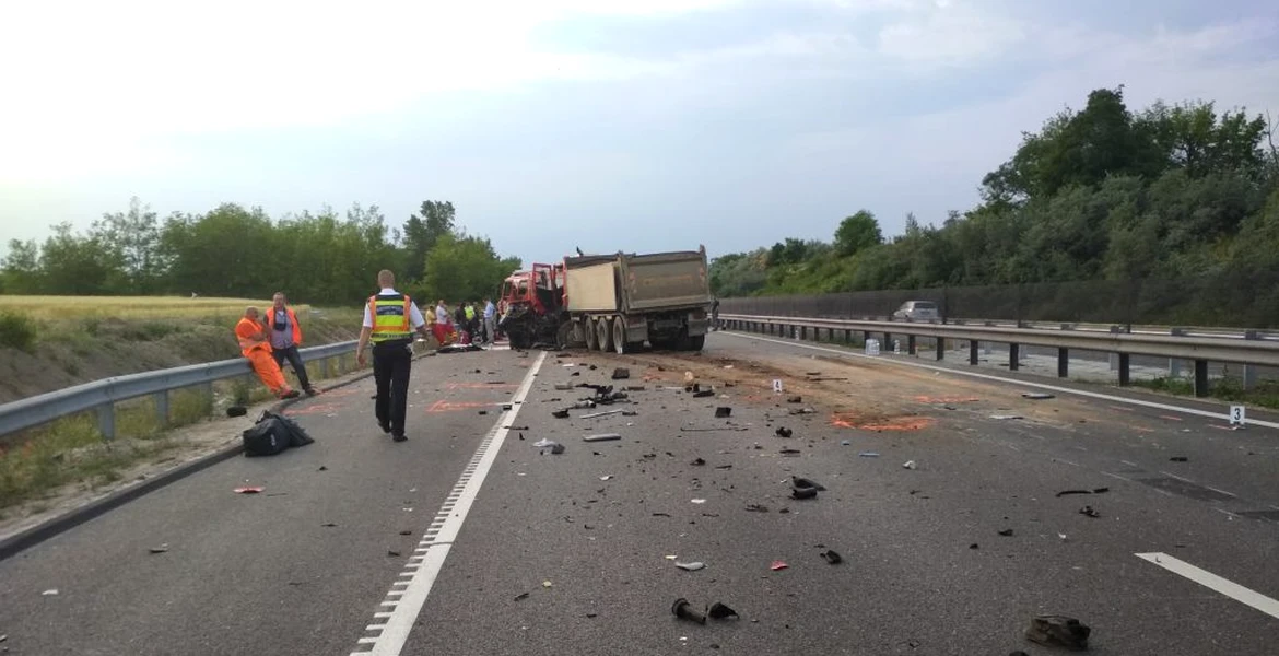 Accidentul în care au murit 9 români schimbă codul rutier în Ungaria