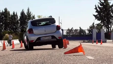 Trece sau nu Dacia Sandero Stepway testul elanului - VIDEO