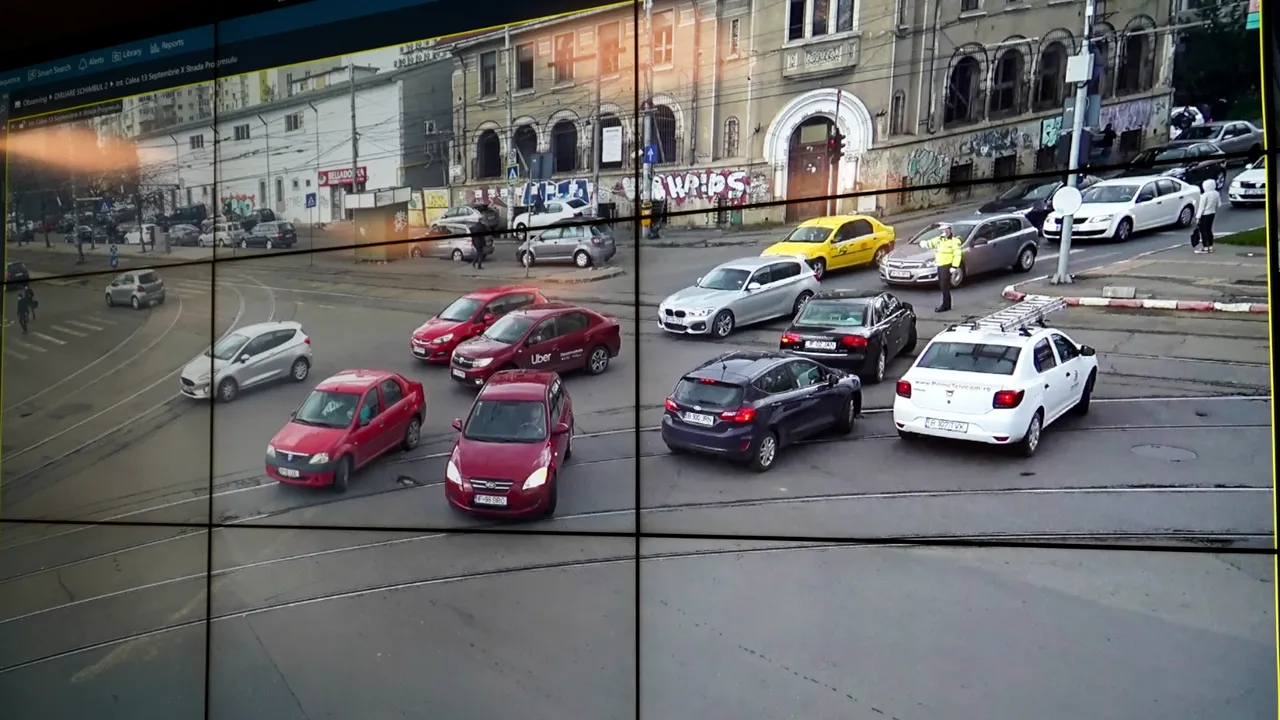 Sistem de monitorizare cu 400 de camere video implementat în sectorul 5 9 
