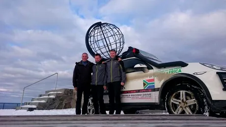 The Longest Drive: cu un Porsche Cayenne din nordul Norvegiei la sudul Africii de Sud