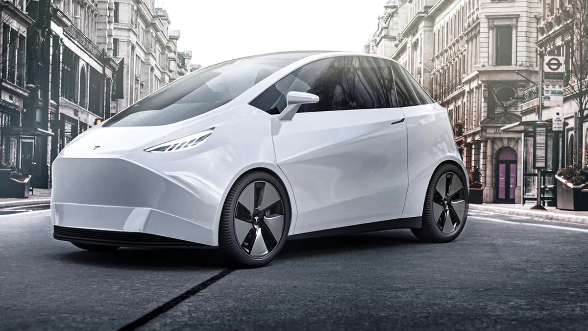 Cum ar putea arăta viitorul model de oraș Tesla Mini Car (cu video)