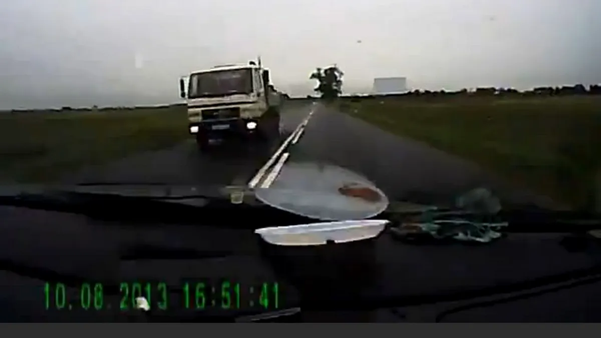 Beţia duce la accidente grave. VIDEO