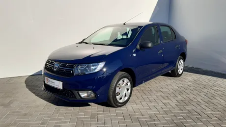 O bancă din România vinde două Dacia Logan recuperate de la clienți. Ambele au până în 100.000 de km