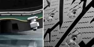 Video / Prima anvelopă cu crampoane care își adaptează automat aderența la temperatură