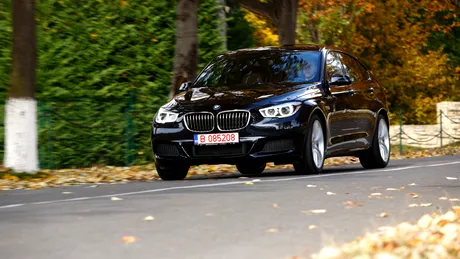 Test în România cu BMW Seria 5 GT facelift. Executiv