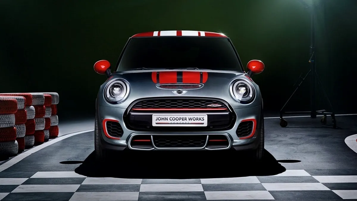 Mini prezintă conceptul John Cooper Works, cel mai puternic model al noii generaţii