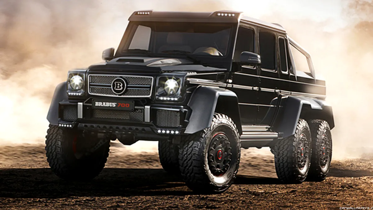 G Class a scris istorie: de la maşină blindată în trei uşi, la pick-up 6x6 şi Papa-mobil