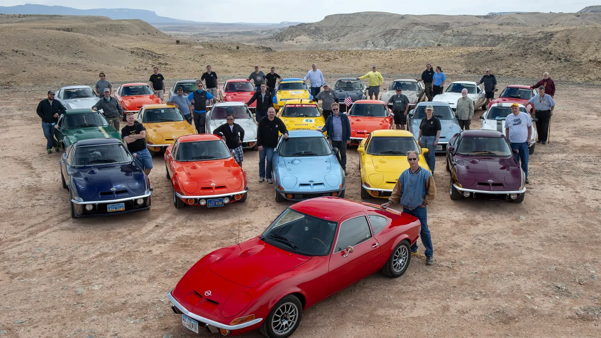 Fanii Opel GT fac un tur aniversar pe legendara Route 66 - GALERIE FOTO