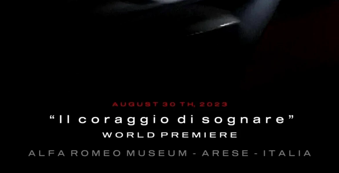Alfa Romeo anunță lansarea unui nou supercar în această vară