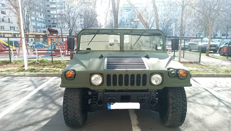 Humvee „unicat”, scos la vânzare pe OLX. Cât costă vehiculul militar? – GALERIE FOTO