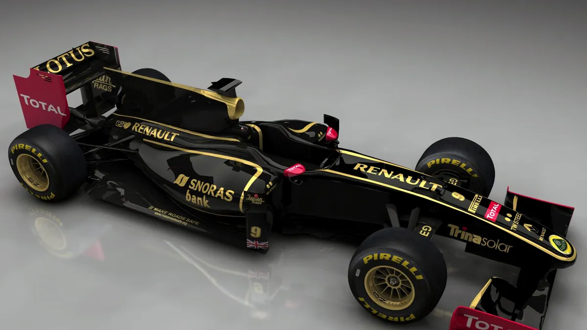Lotus şi Renault în Formula 1