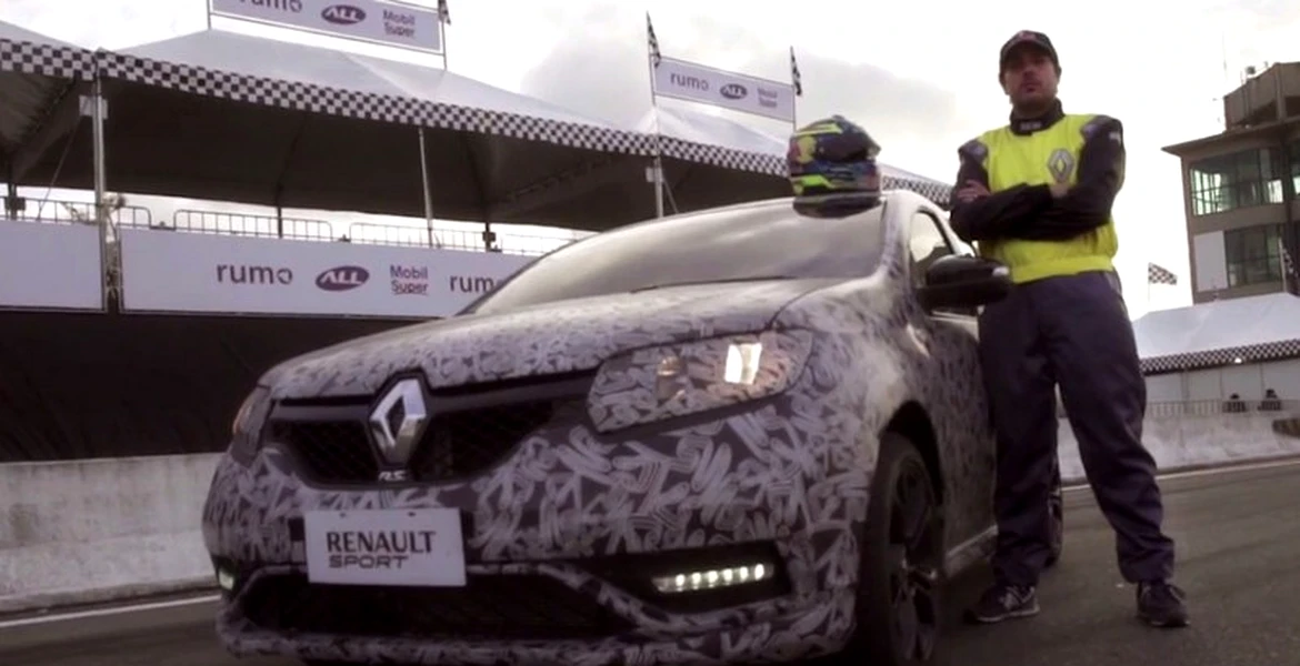 VIDEO: Renault Sandero RS se dezlănţuie pe circuit