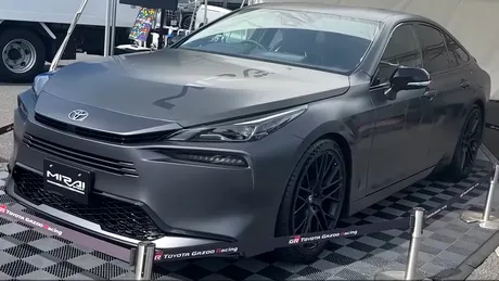 Toyota Mirai Sport Concept: viitorul mașinilor electrice, acum în varianta sport - VIDEO