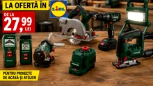 PARKSIDE aduce în LIDL TOP 7 scule pentru orice atelier. „Vedeta” ofertei costă doar 129 de lei