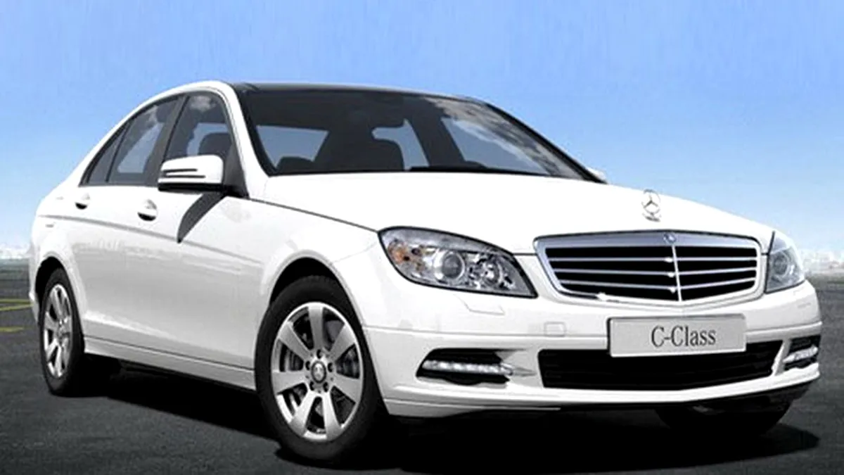 Mercedes C Class facelift la Frankfurt 2009