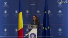 Oana Țoiu a fugit din conferința de presă, asaltată de întrebări în „scandalul fiicei lui Ponta”. Momentul video
