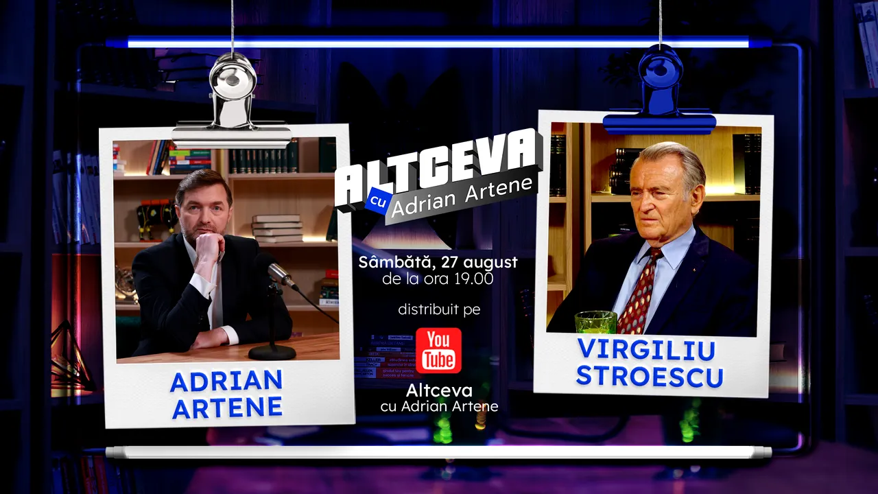 Virgiliu Stroescu este invitat la podcastul ALTCEVA cu Adrian Artene 