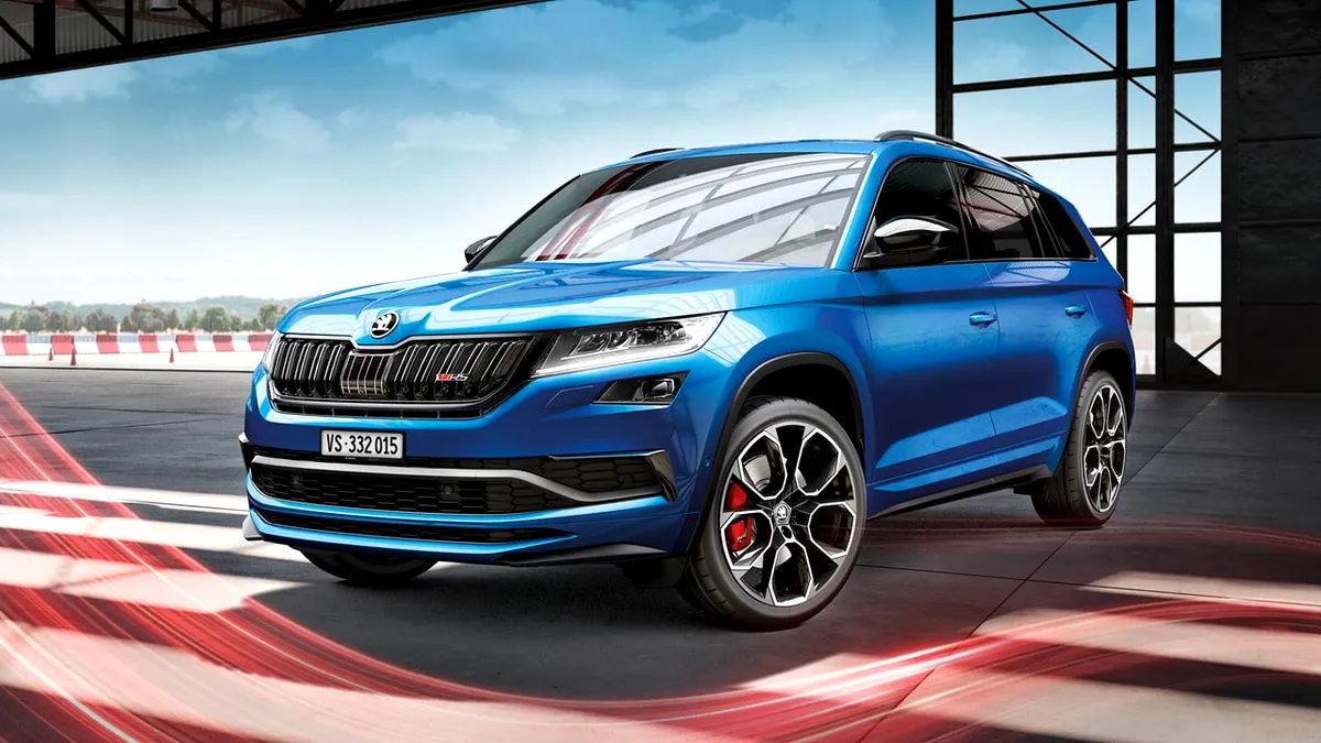 Cel mai puternic SUV de la Skoda, Kodiaq RS, retras din producție. Care este motivul?