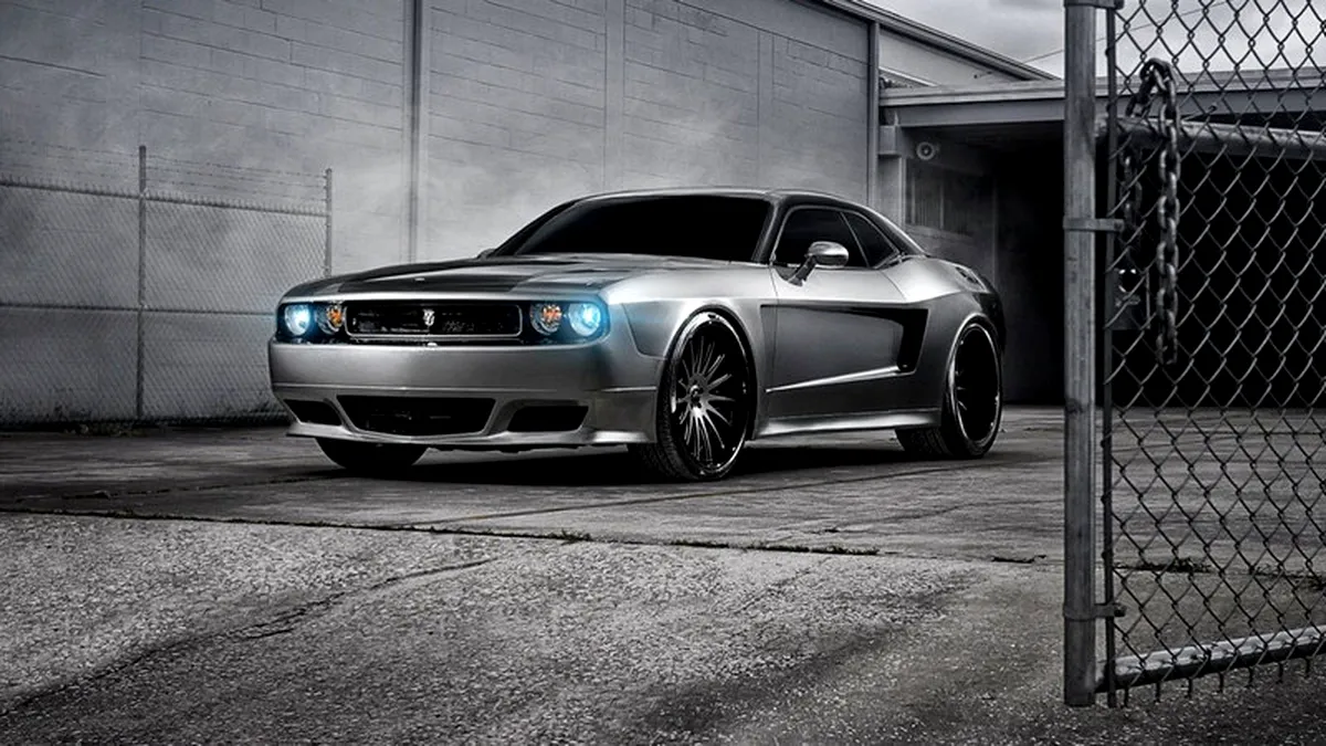 Tuning cu jante de 24 de inci pentru Dodge Challenger SRT-8