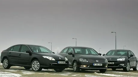 EP. I: VW Passat facelift vs. Citroen C5 şi Renault Laguna