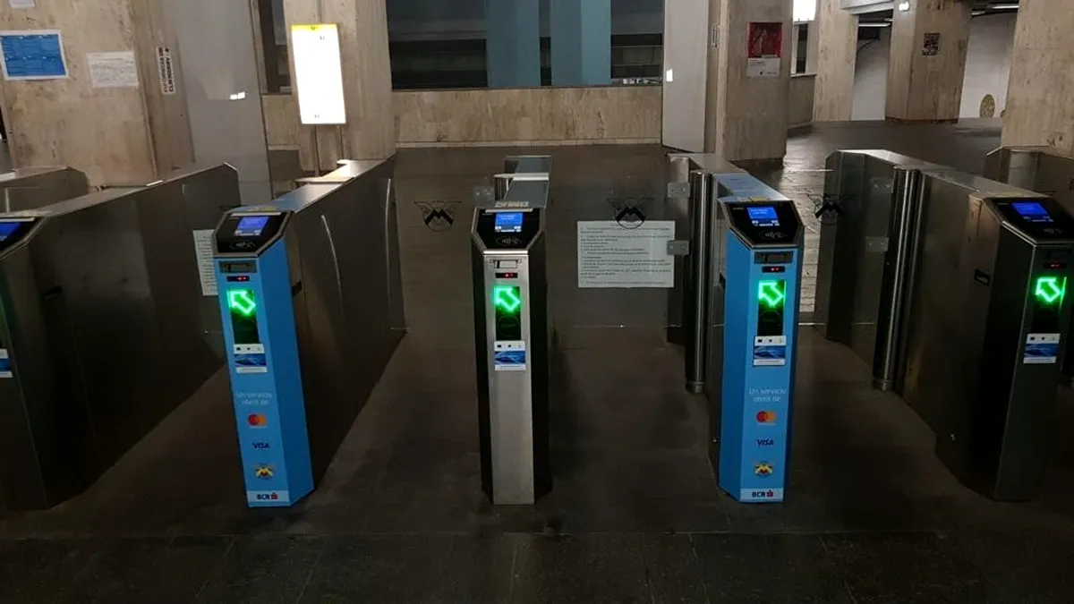 Revoluție la Metrorex: Accesul la metrou se va face pe bază de cartelă contactless