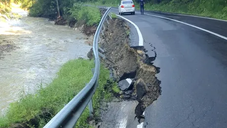 DN1A s-a surpat la Babarunca. Nu mai există niciun drum pentru camioane între București și Brașov