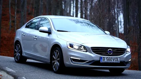 Test în România cu Volvo S60 facelift. Liniştitor