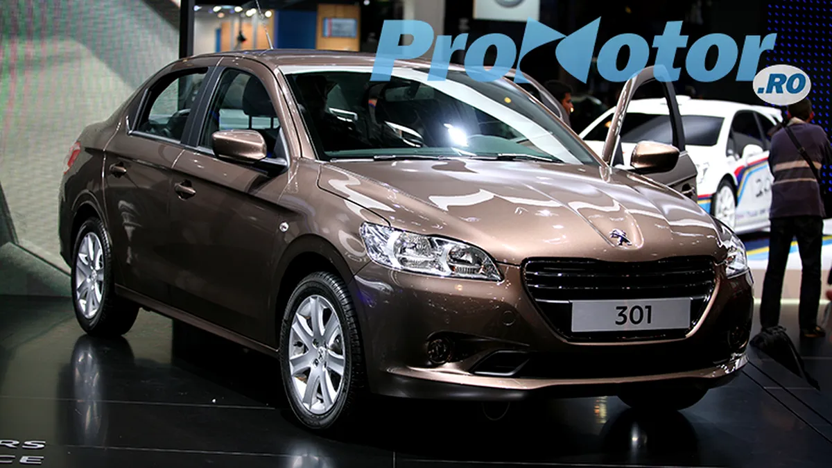 Peugeot 301 - test de primă impresie. LIVE din Paris 2012!